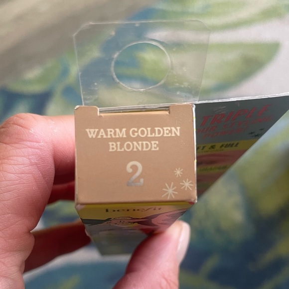 Benefit Brow Styler Pencil & Powder Eyebrows WARM GOLDEN BLONDE 2 -Full Size NIB - Picture 5 of 5